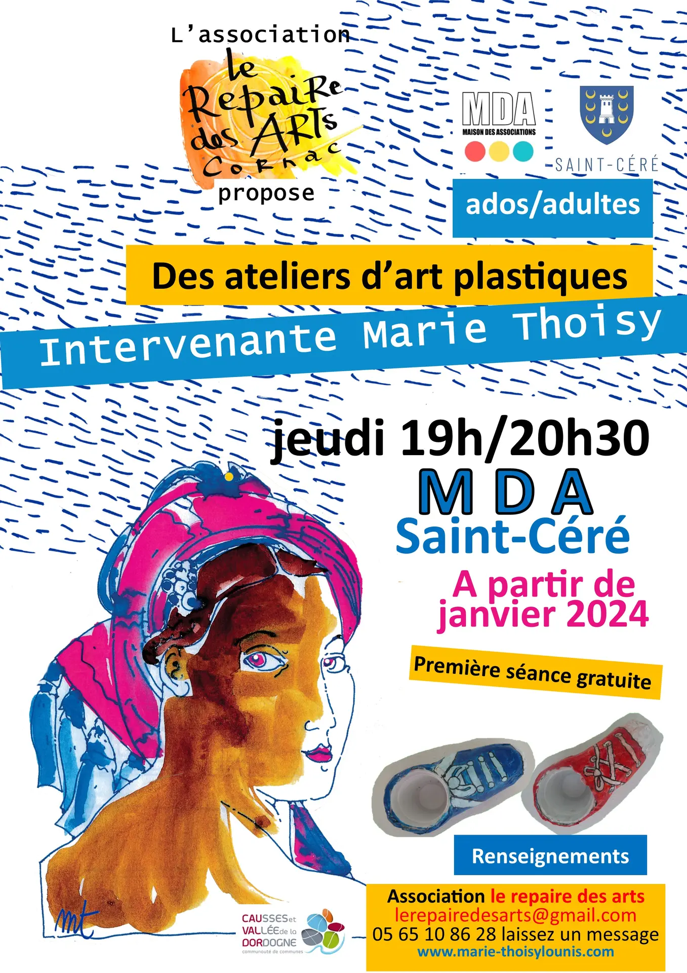Affiche atelier up MDA 2023