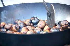 chataîgnes grillées