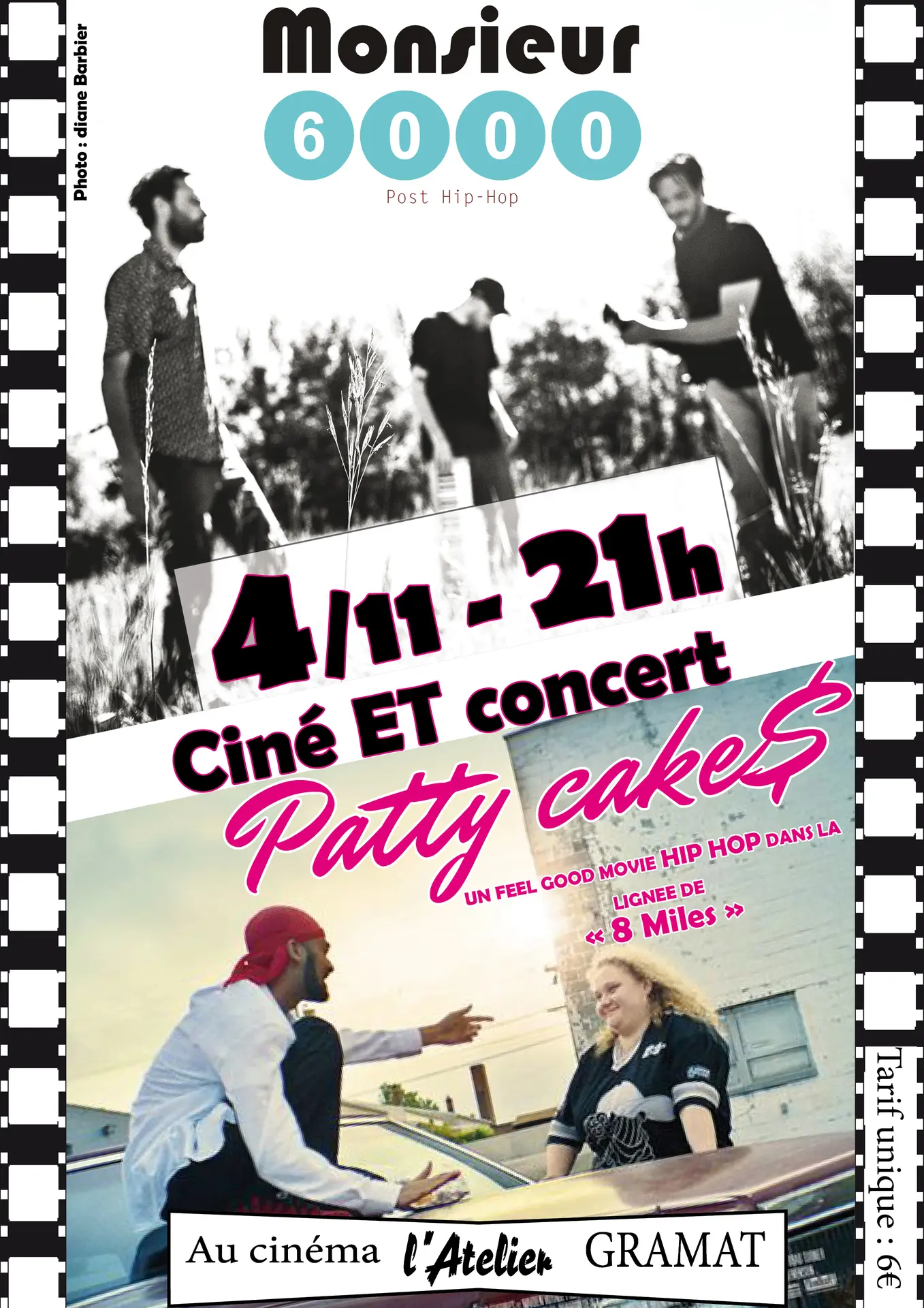 affiche concert6000