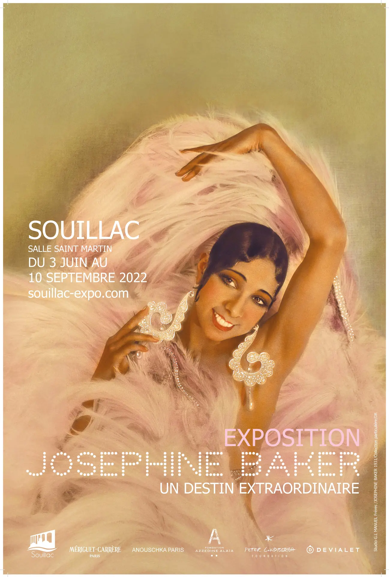 affiche expo josephine