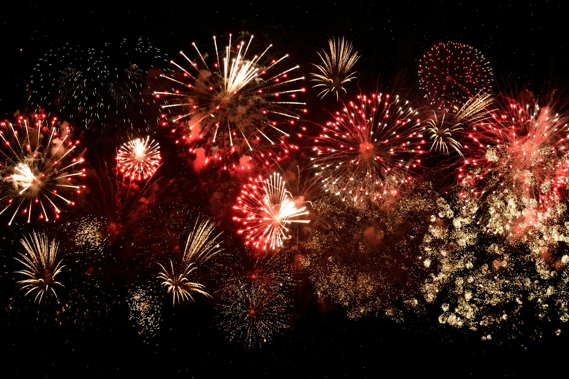 feu d'artifice