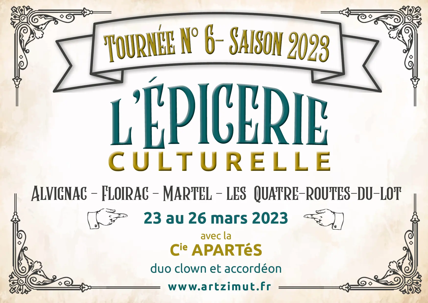 ok Carte postale Saison 23 Tournée 6-V° (2)
