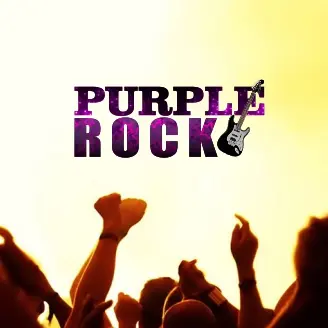 purple rock