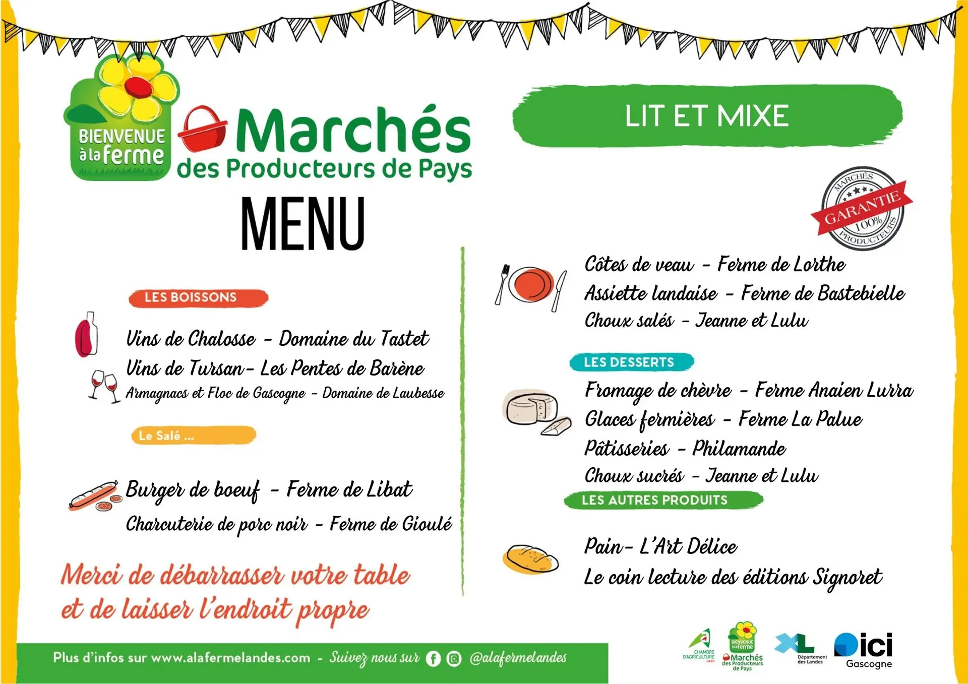 MENUS 2025 - 53 Lit et Mixe 2025