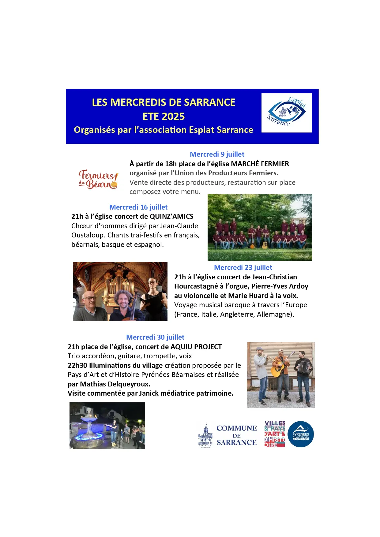 Mercredi de Sarrance juillet