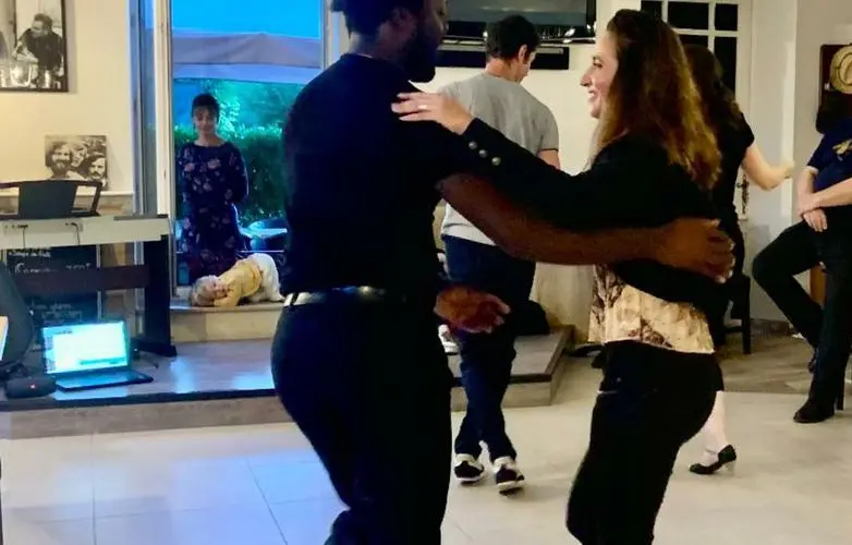 Séance de danse avec Mimy