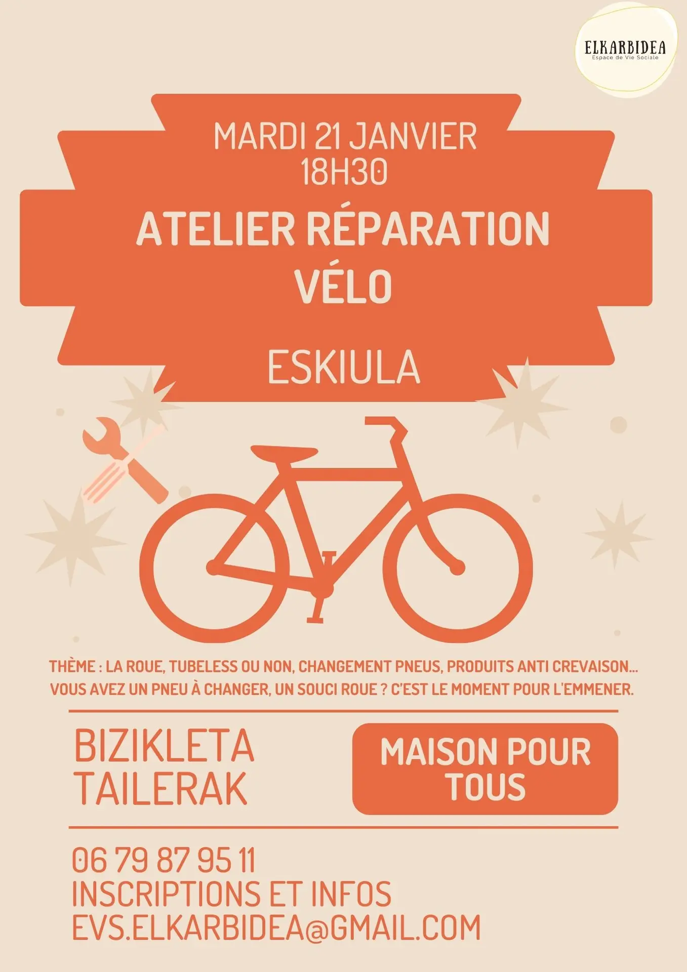 atelier vélo