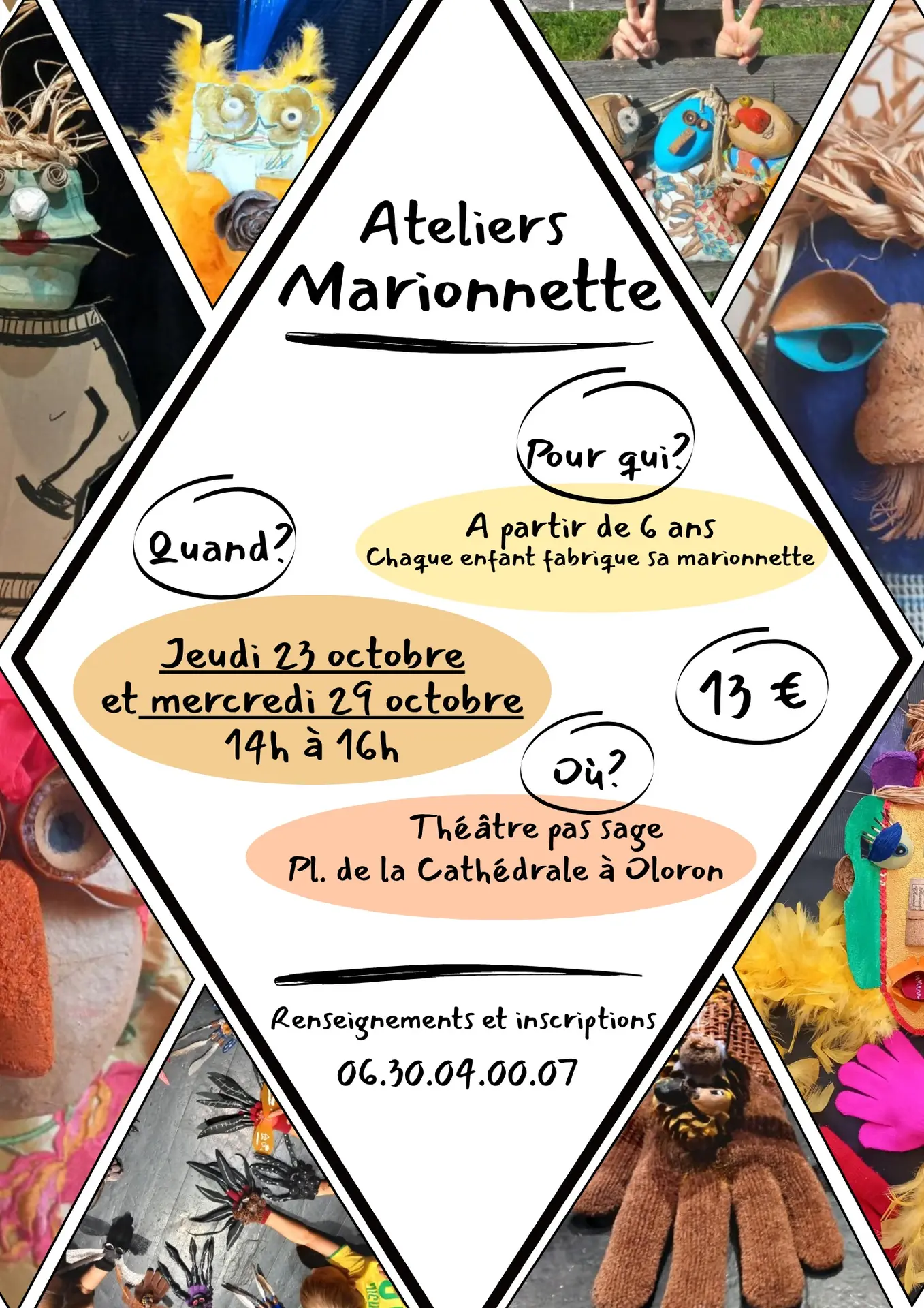 Ateliers Théatre pas sage-Toussaint