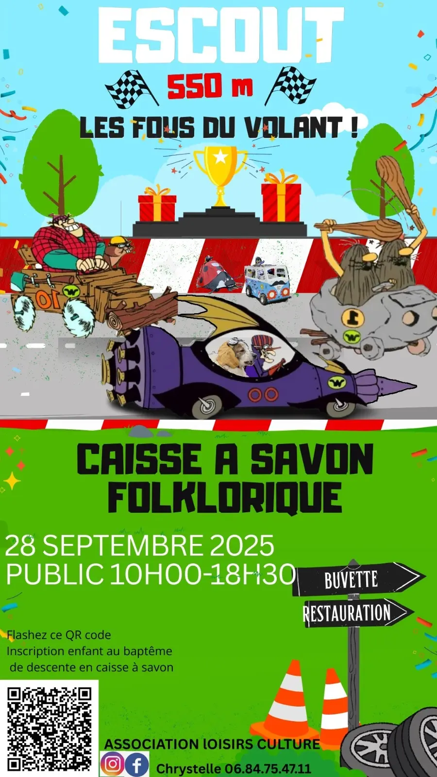 AFFICHE Caisses à savon 2025 3ème édition
