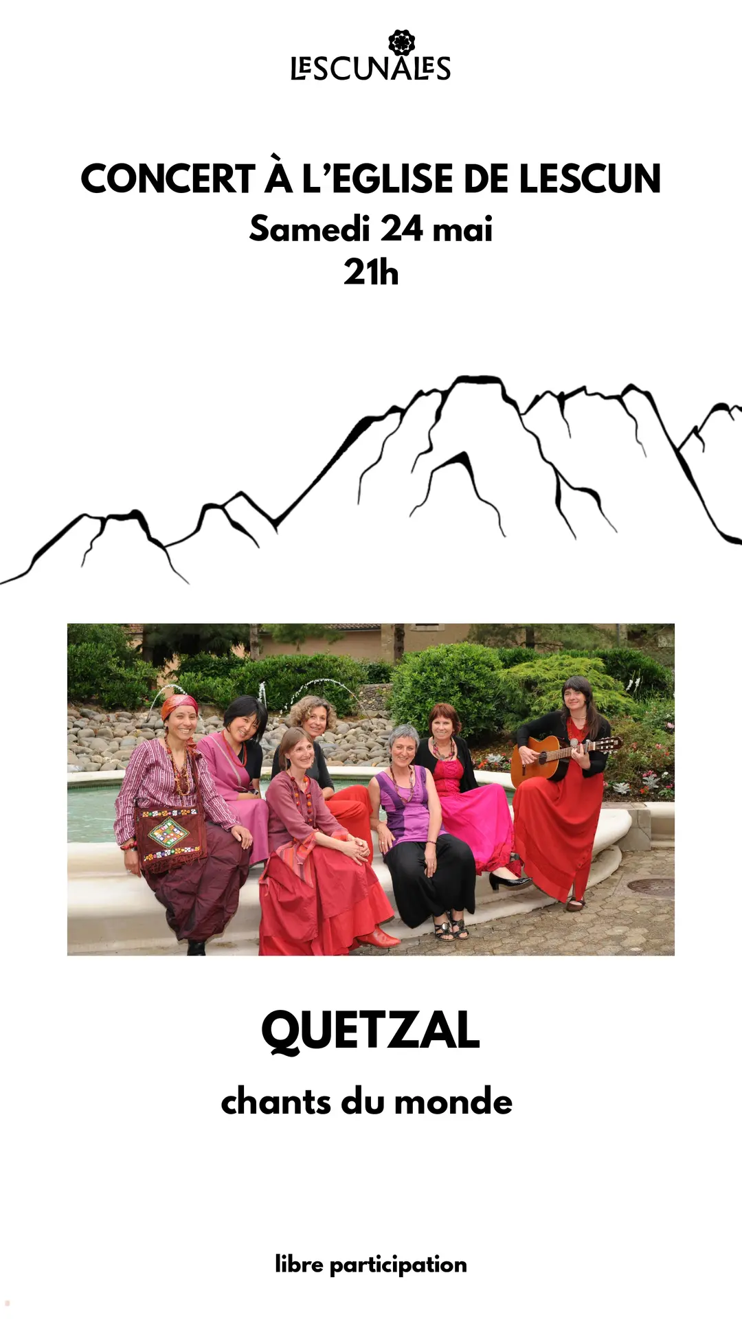 Affiche concert Quetzal