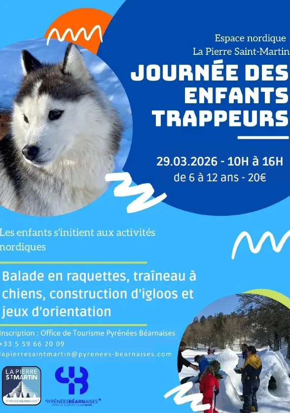 Affiche journée des enfants trappeurs