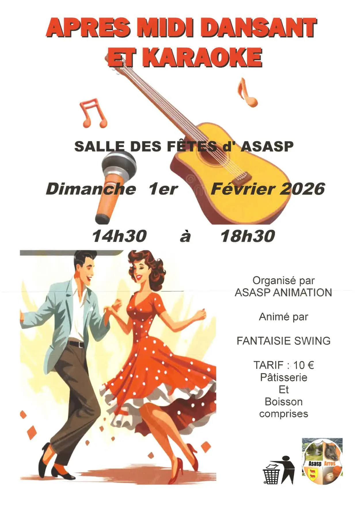 Après-midi dansant et karaoké