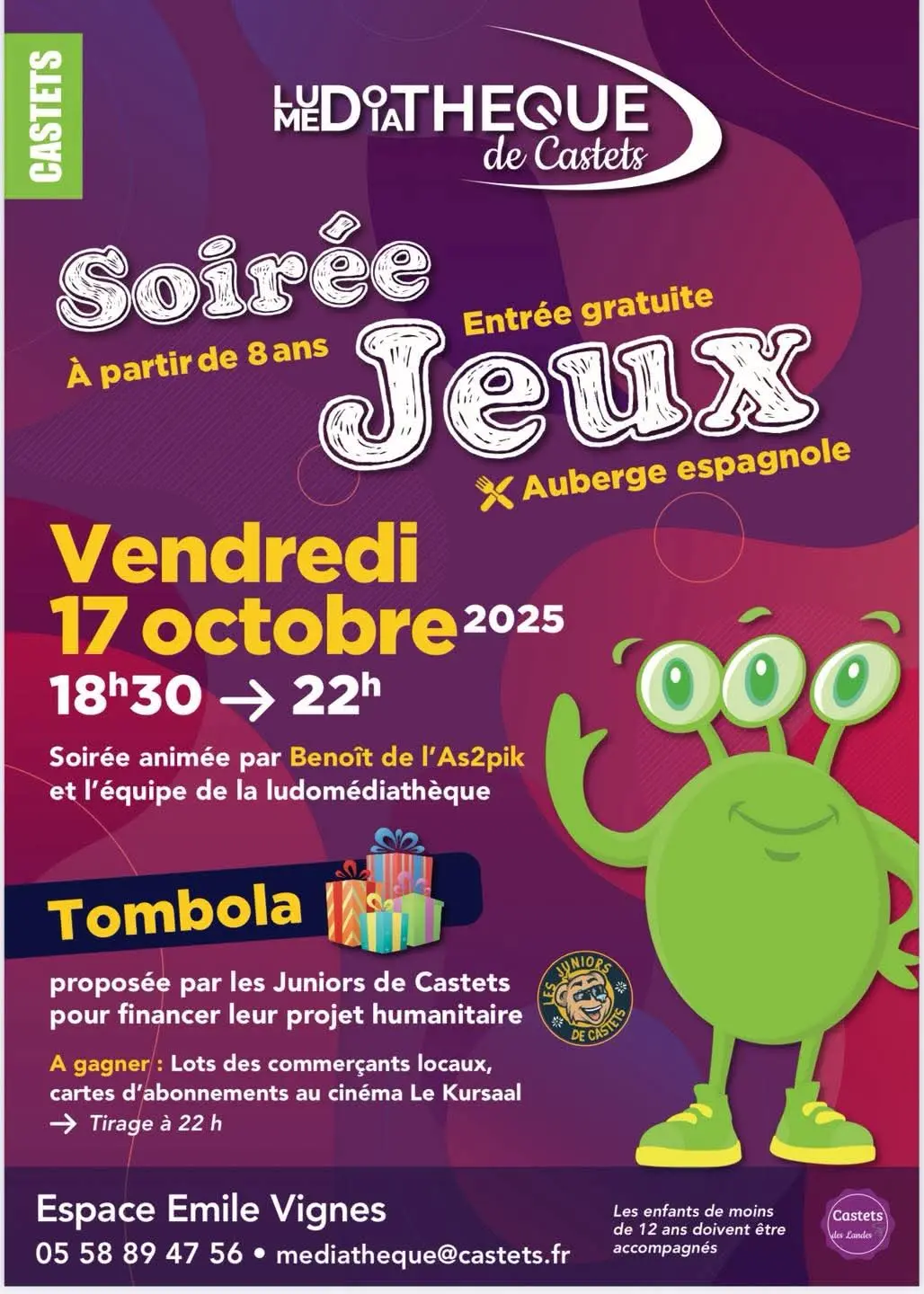 CASTETS-Soirée jeux