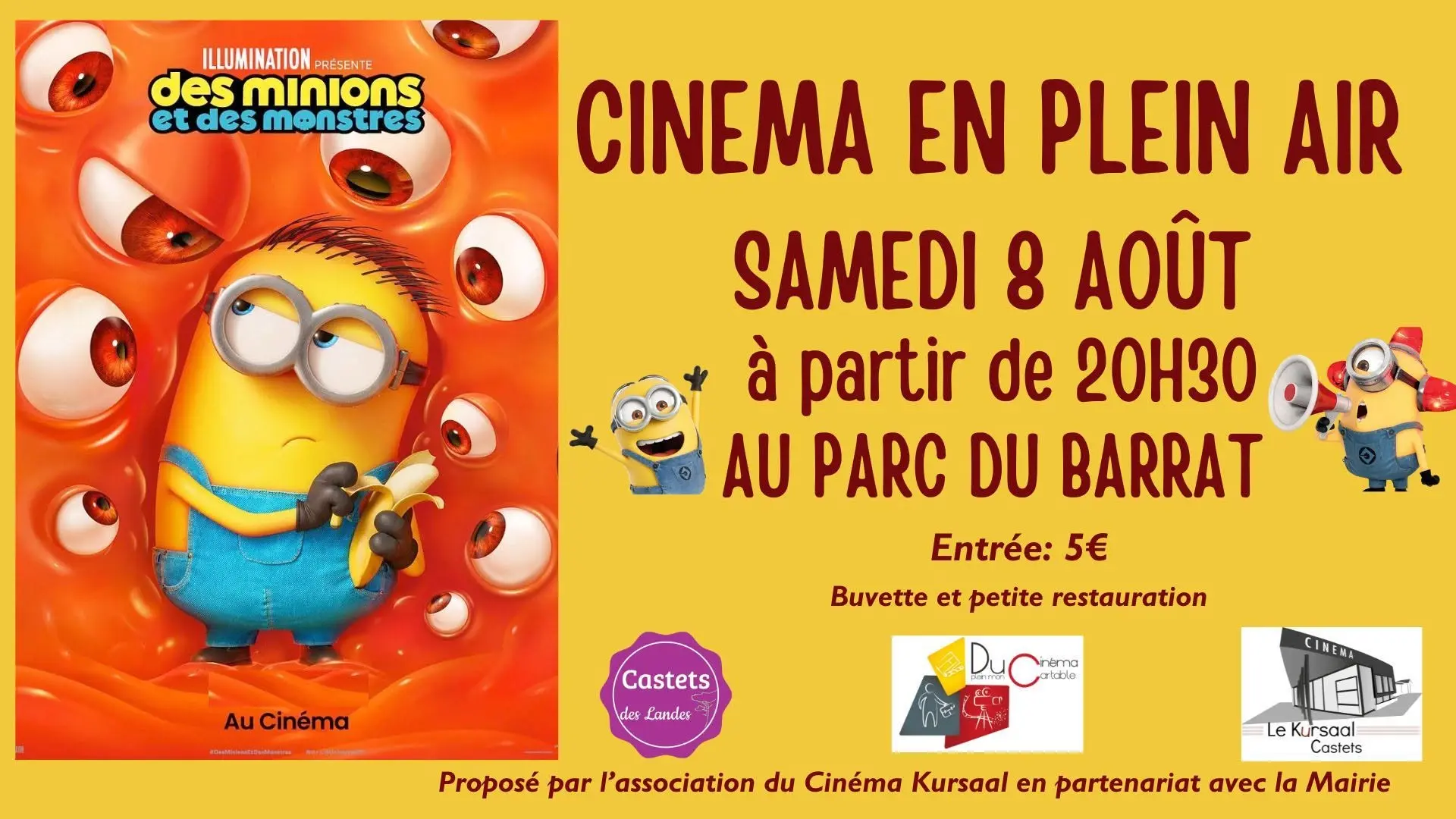 CASTETS-cinépleiair Minions