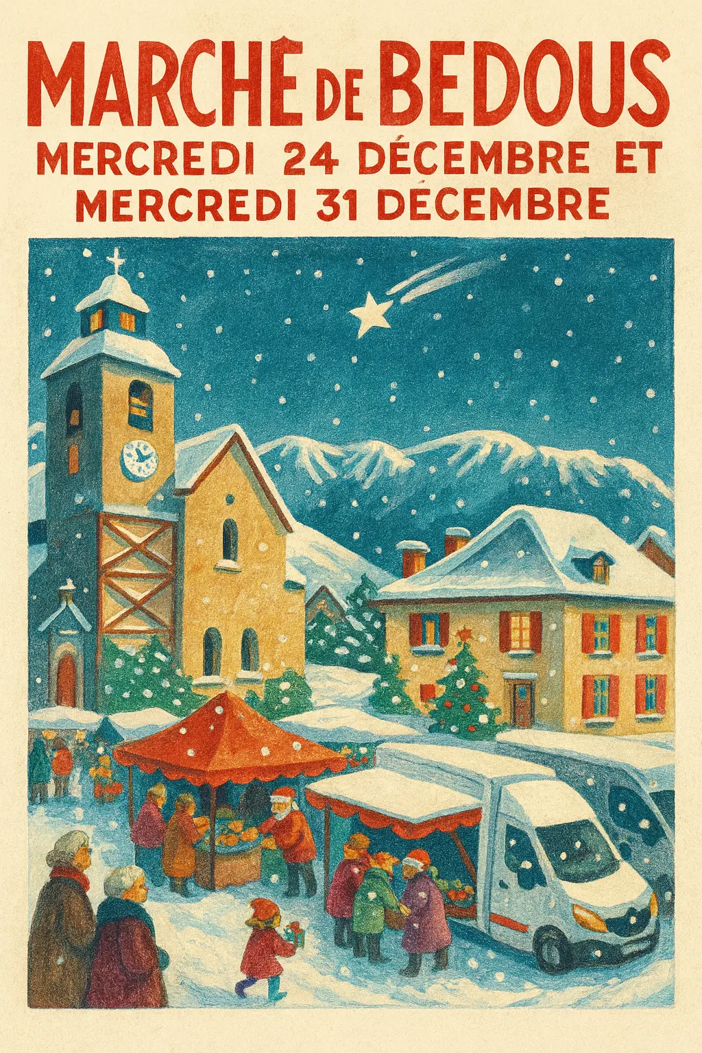 Affiche Marché Bedous OTHB