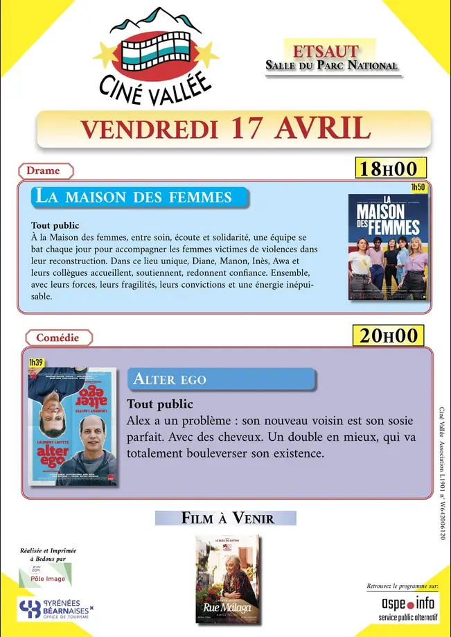 Ciné vallée 17.04