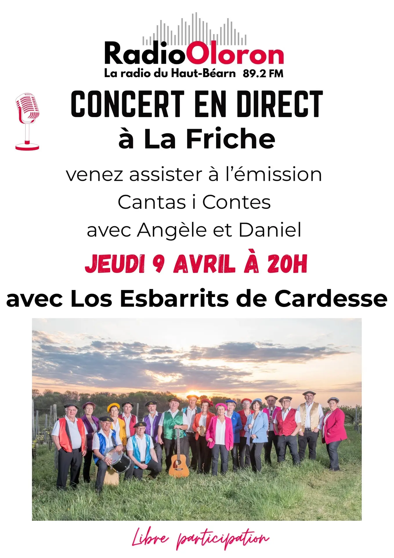 Concert Los Esbarits de Cardesse