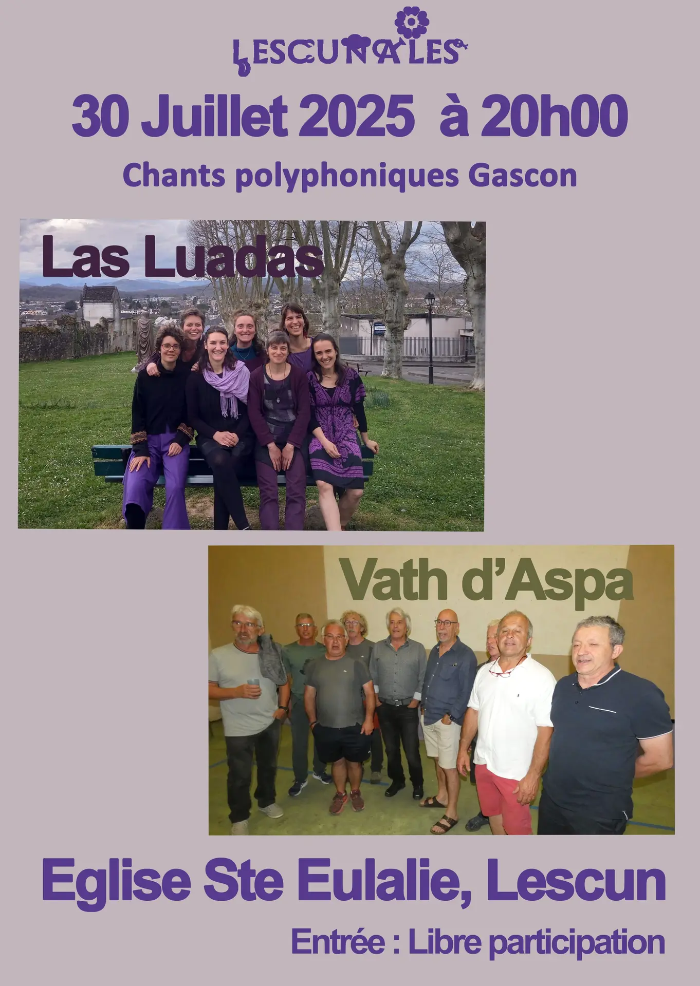 Concert Las Luadas et Vath d'Aspa