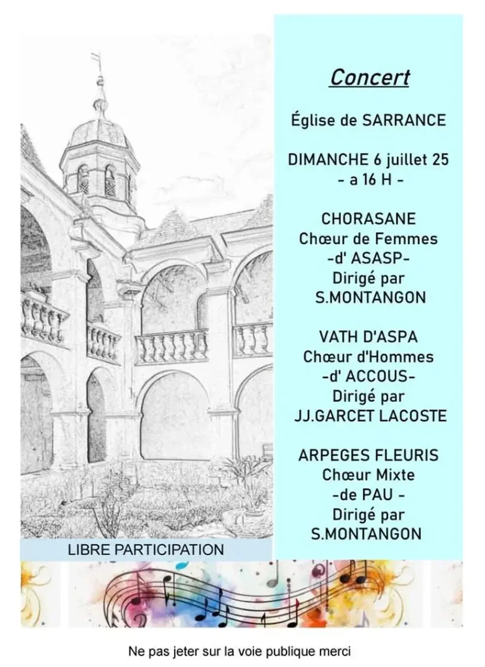 Concert Sarrance