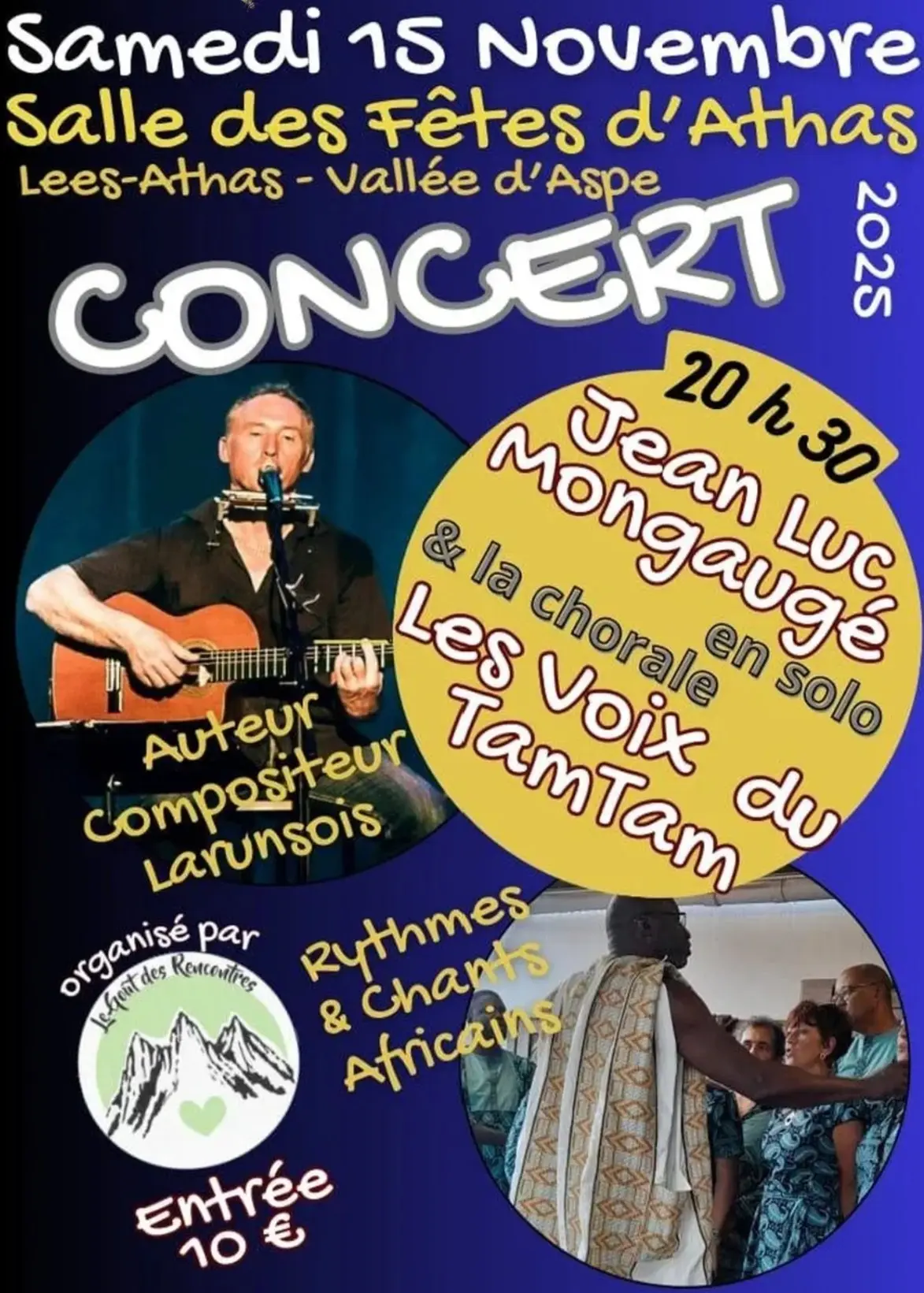 Concert le gout des rencontres