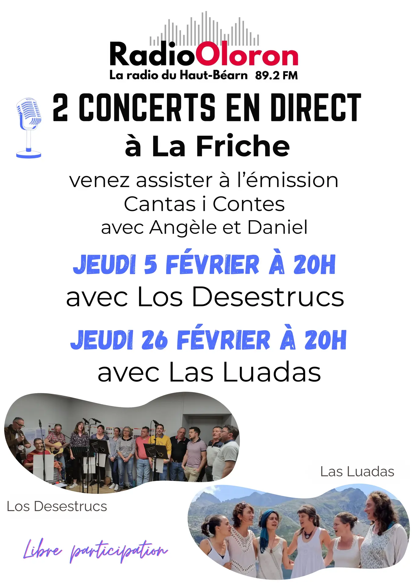 Concerts Radio Oloron