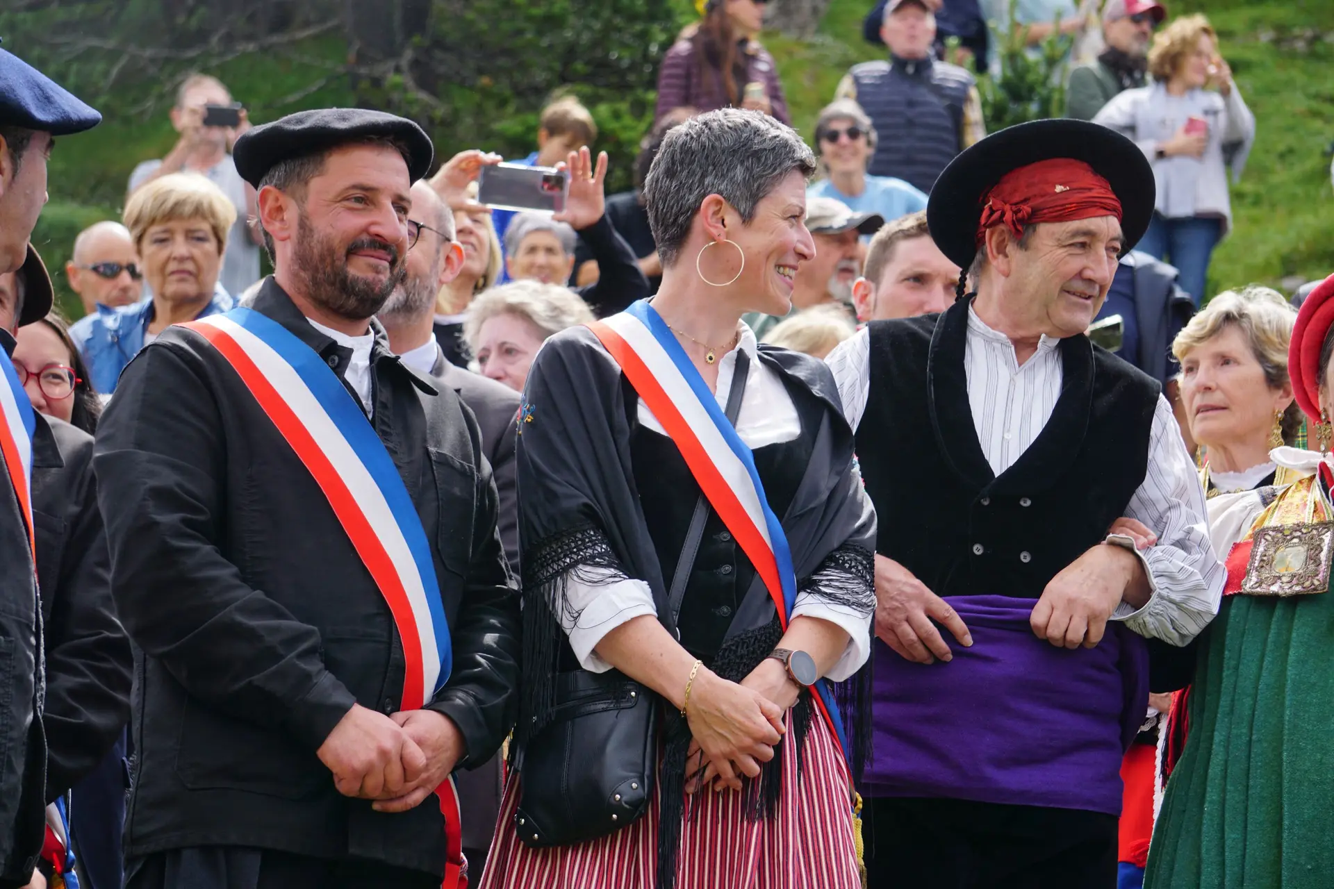 La Junte de Roncal le 13 juillet au Col de la Pierre Saint-Martin