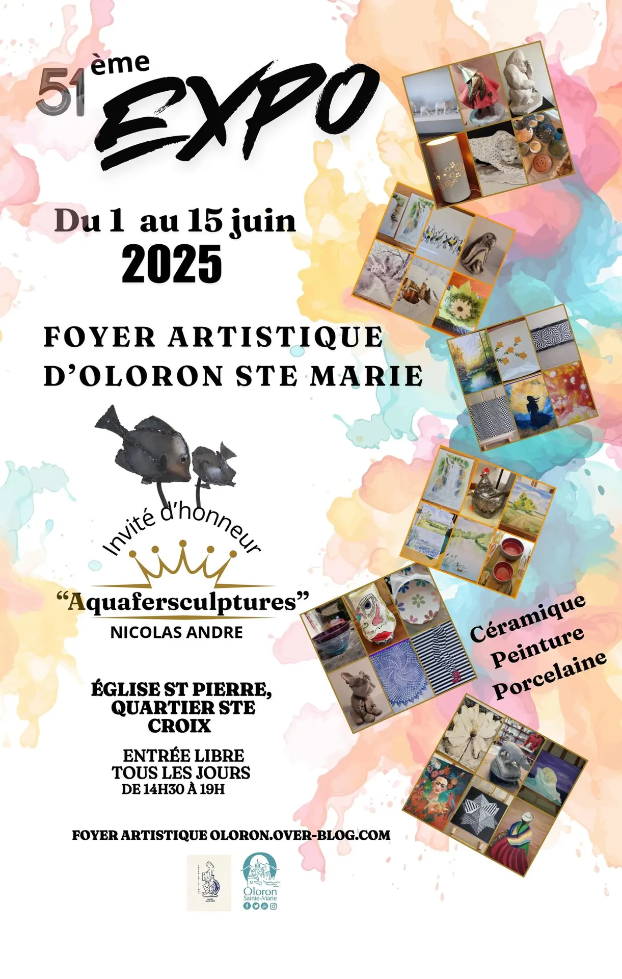 Exposition du foyer artistique