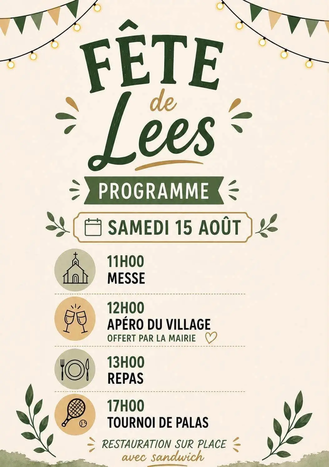 Fêtes de Lees-Athas