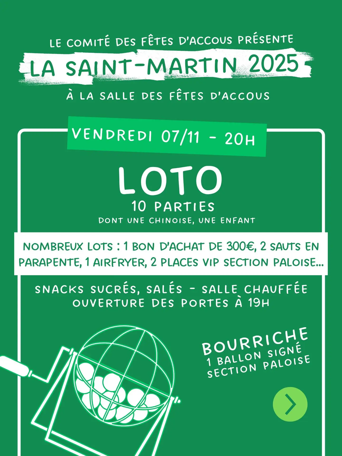 Fêtes de la St Martin Accous