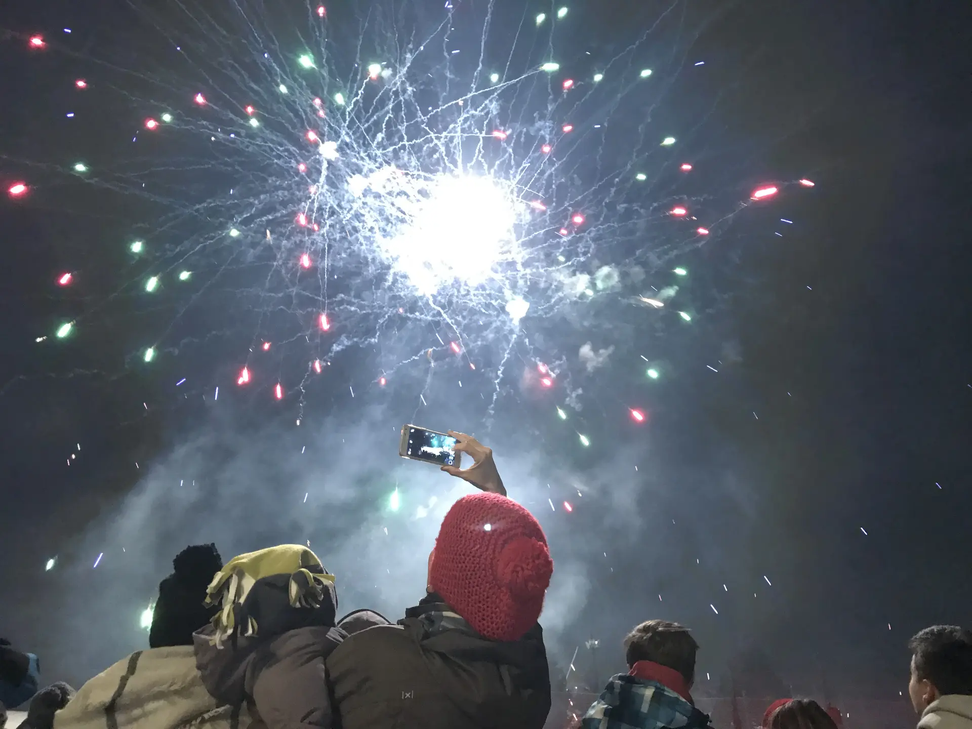 Feu d-artifice - LA PIERRE SAINT-MARTIN