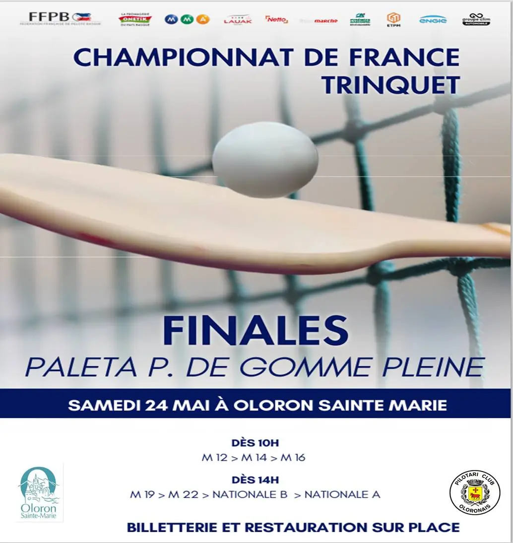 Finales championnat de France de Trinquet