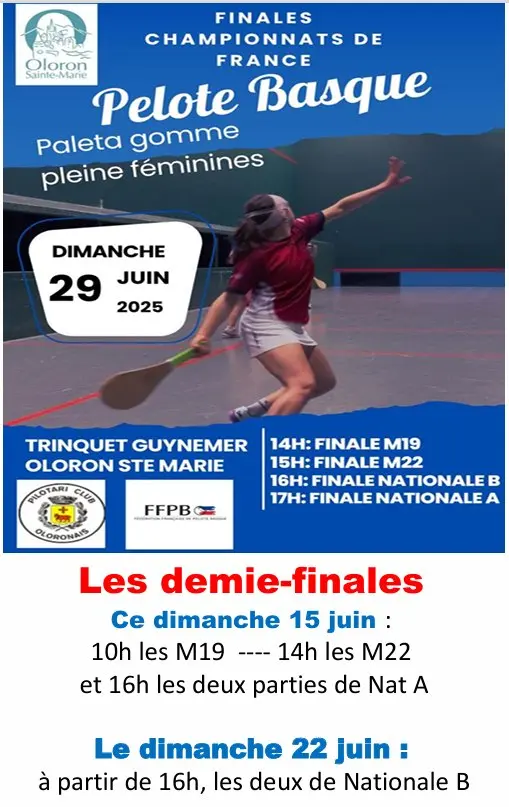 Finales pelote