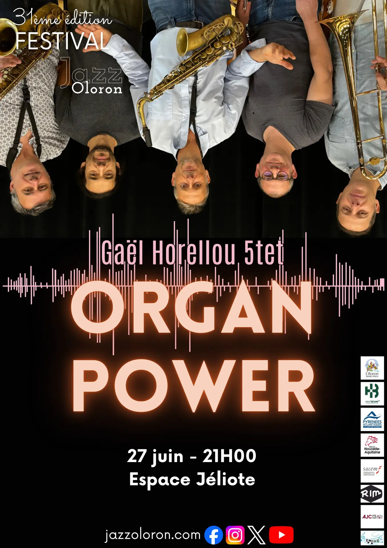 Affiche concert IN 2025 - 2