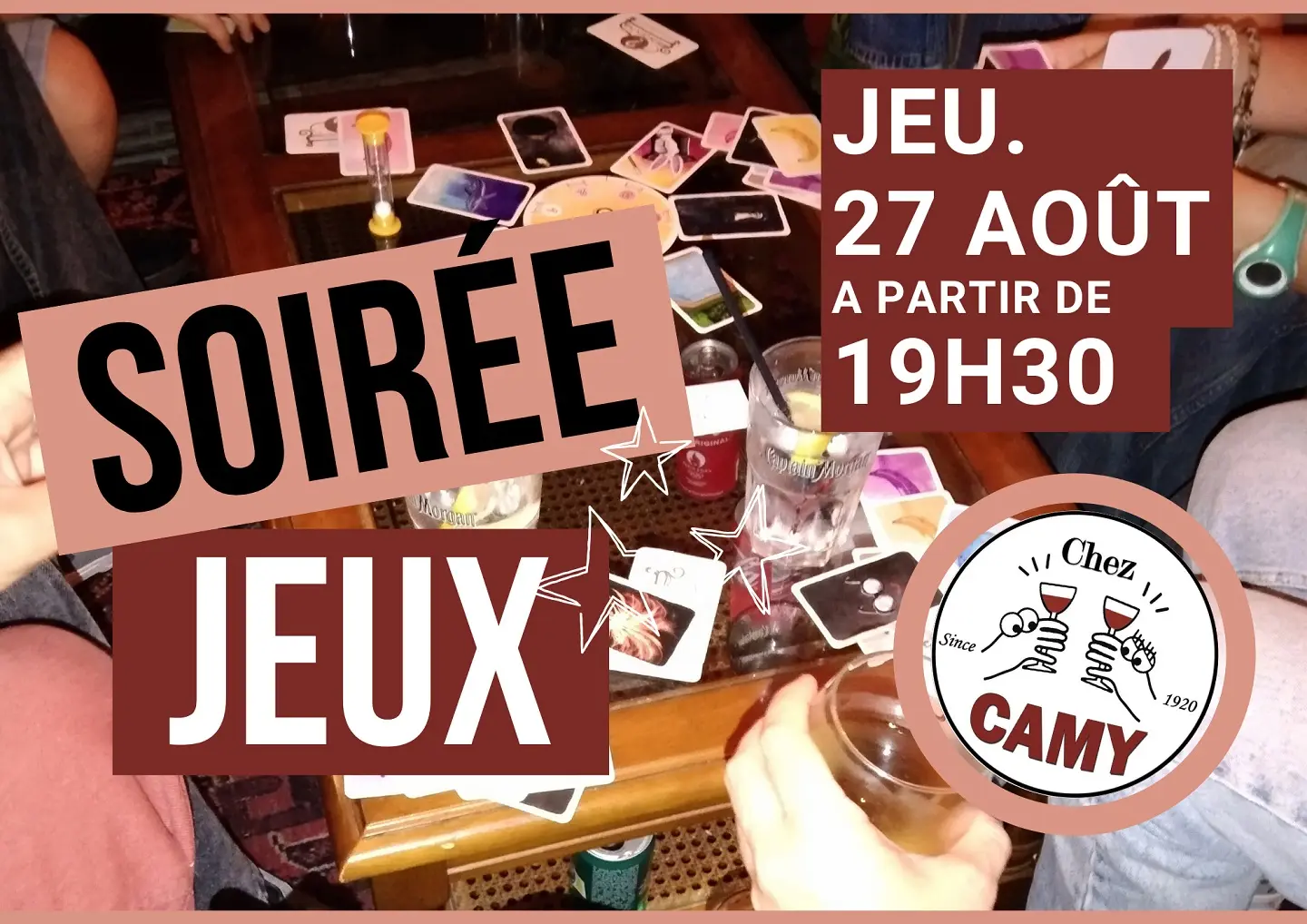 Jeux Camy Aout 2026