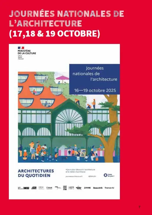 Journées nationales architecture