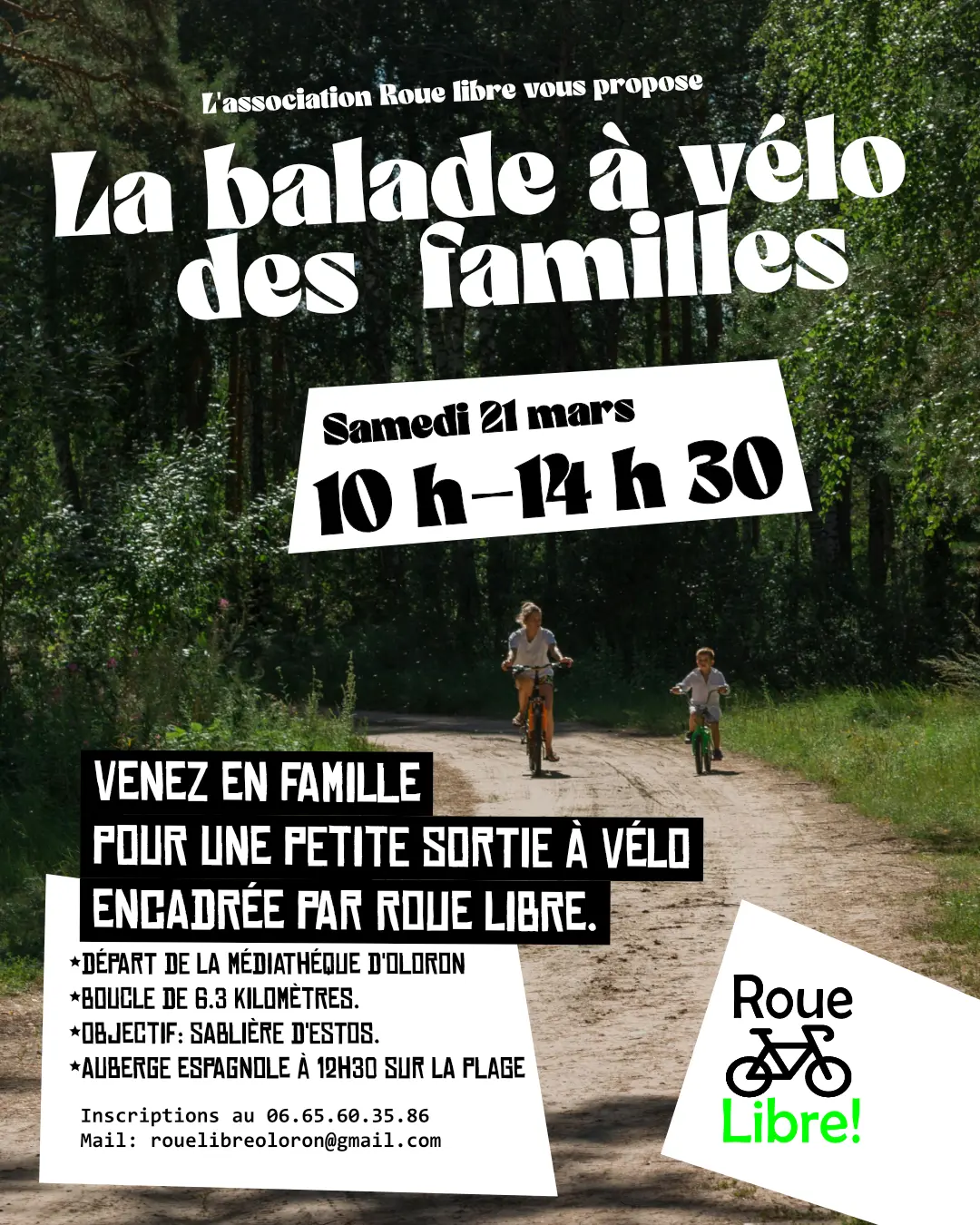 La balade à vélo des familles
