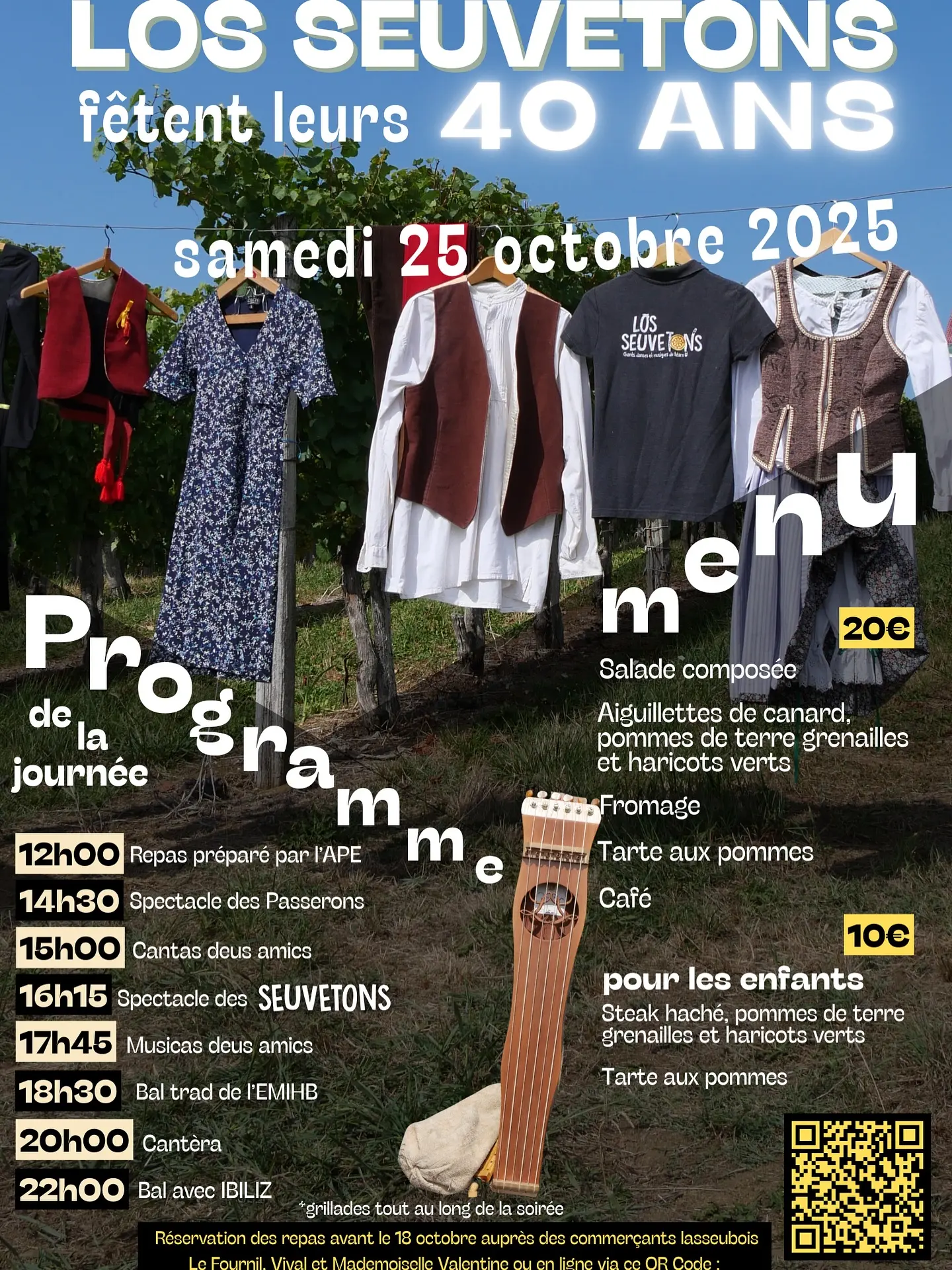 Los seuvetons fêtent leurs 40 ans