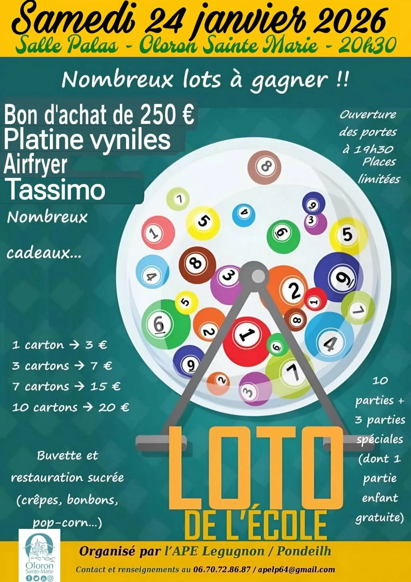Loto salle Palas