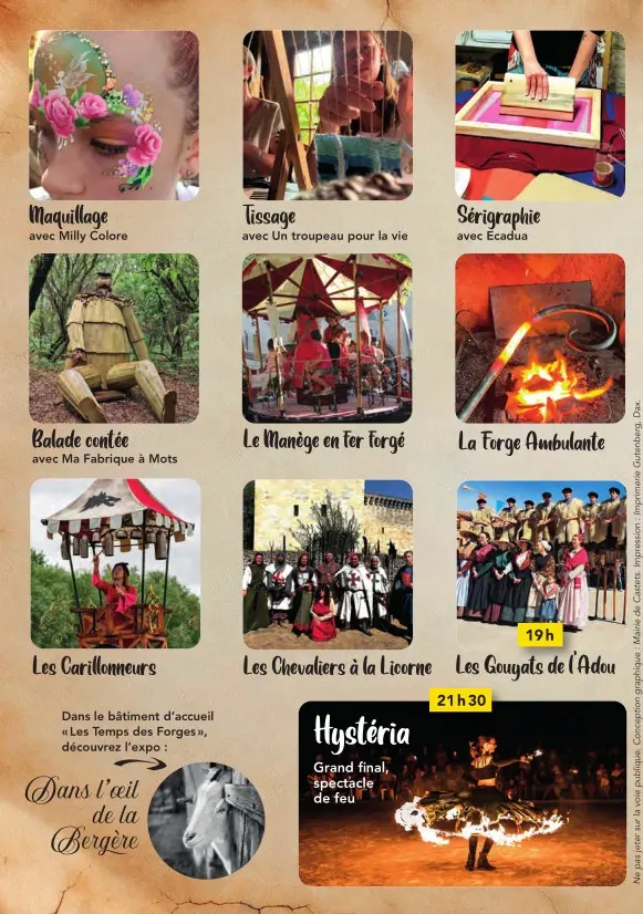 Programme Inauguration Trésors de Castets2