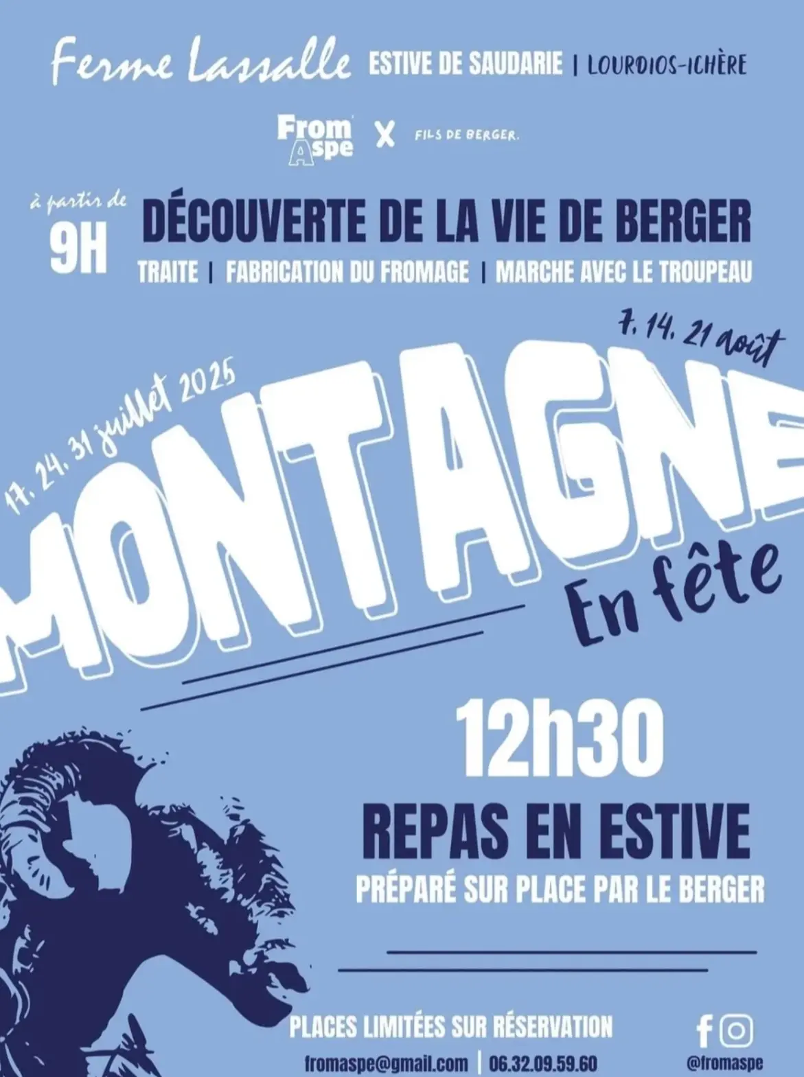 Repas fermier Juillet