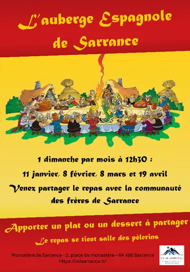 Repas partagés Sarrance