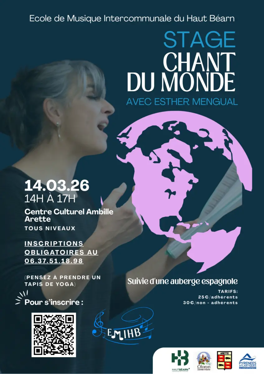 Stage chant du monde