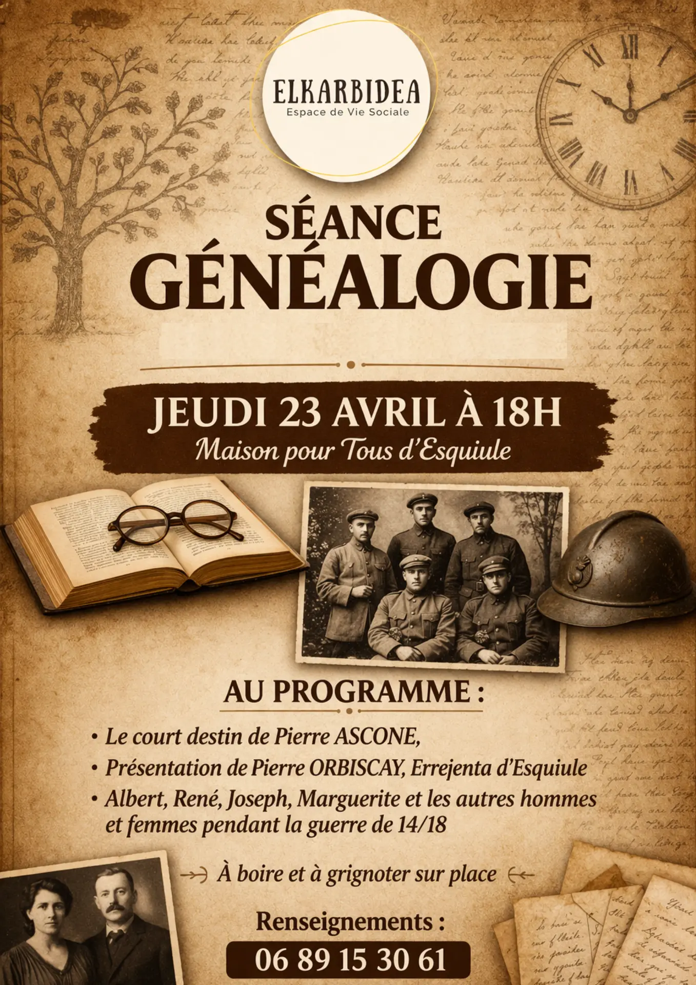 Séance généaologie