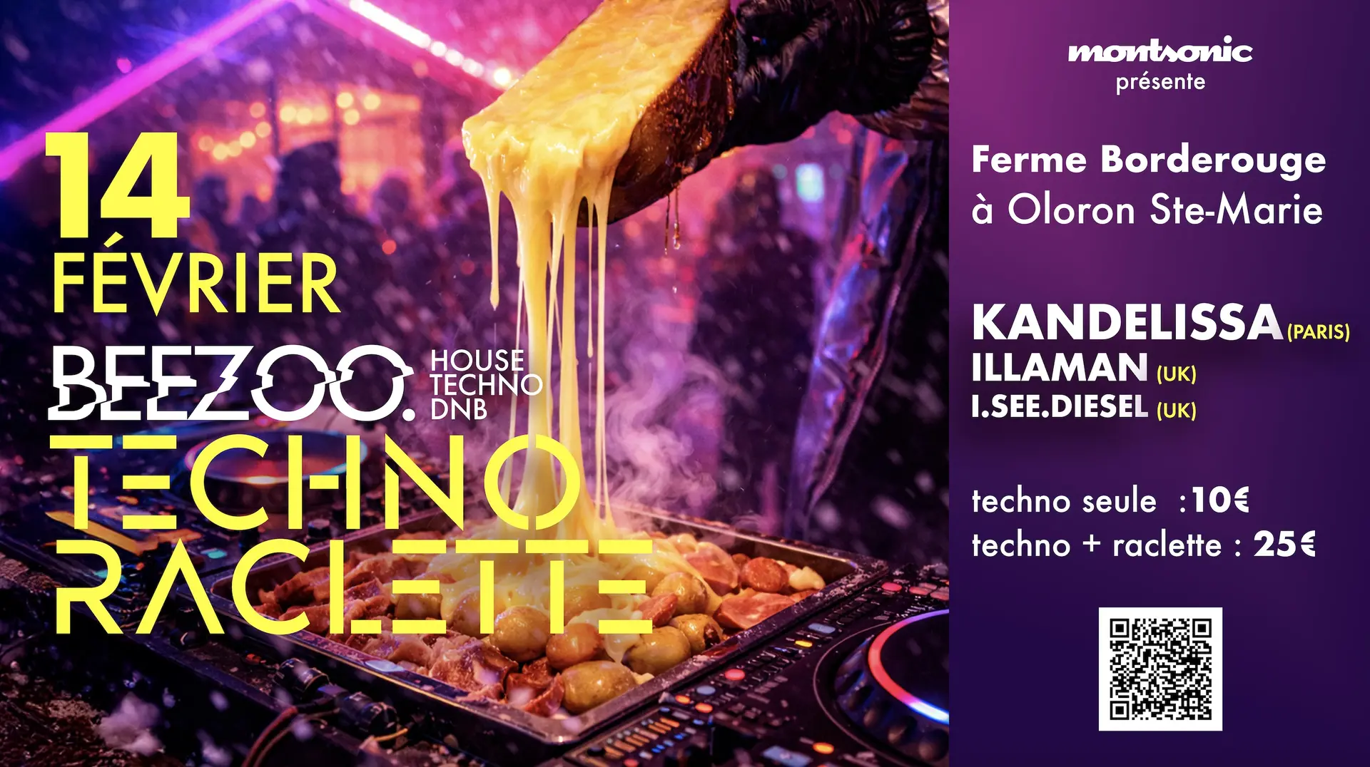Soirée Beezoo Techno Raclette