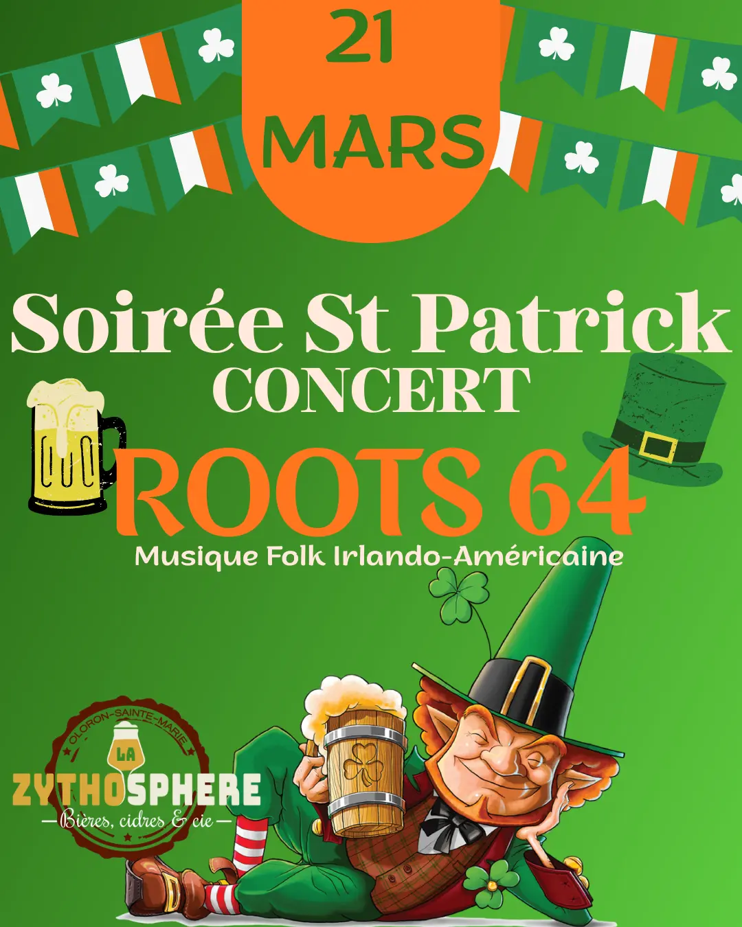 Soirée St Patrick