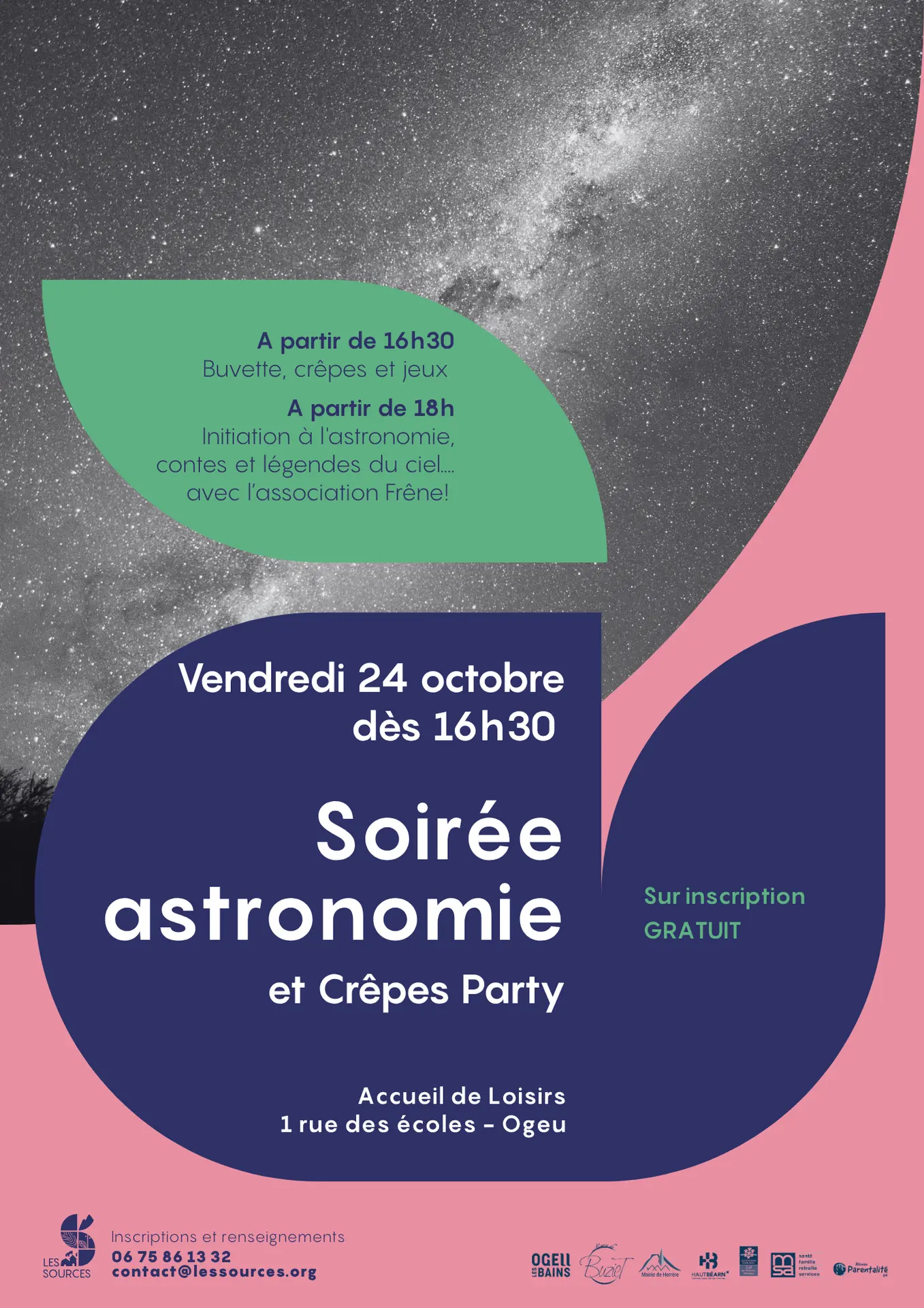 Soirée astro octobre 2025