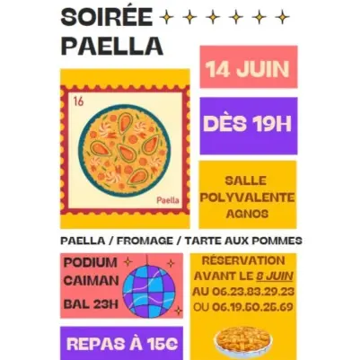 Soirée paëlla