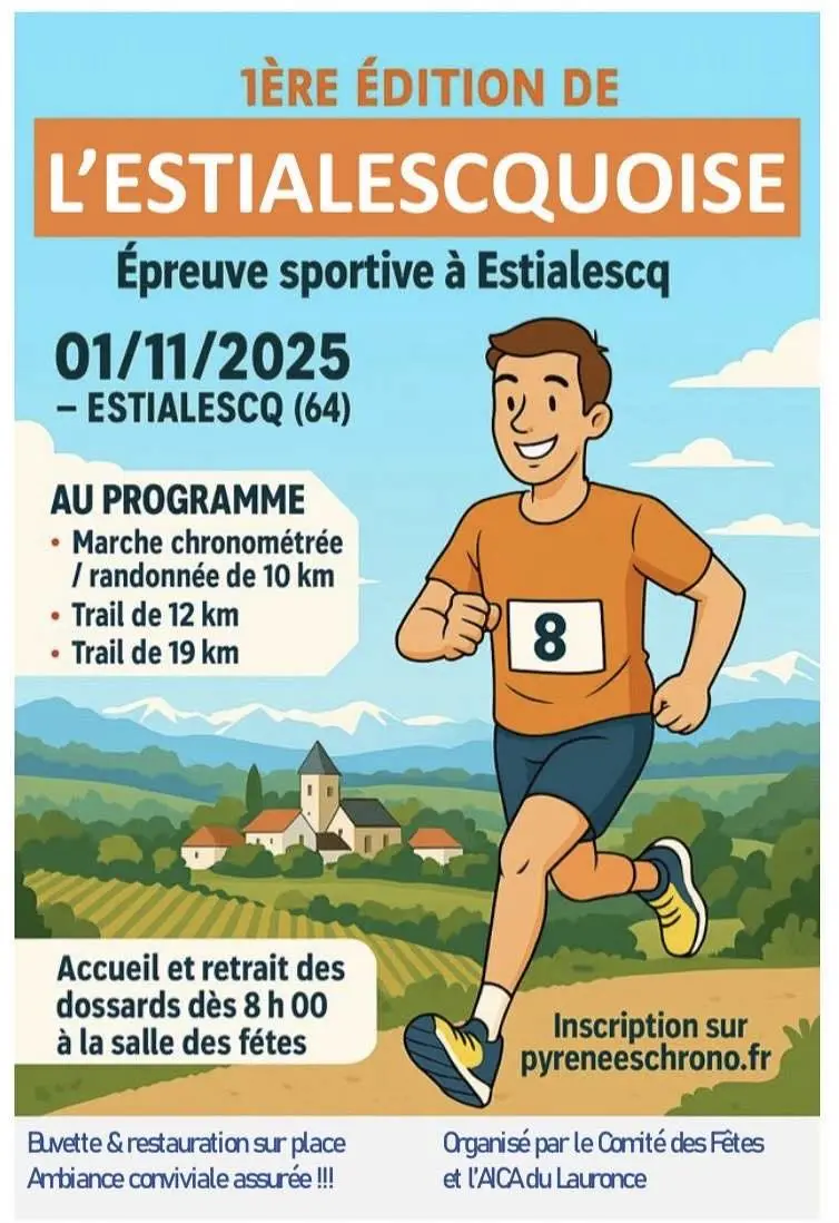 Trail l'Estialescquoise - 1er novembre 2025