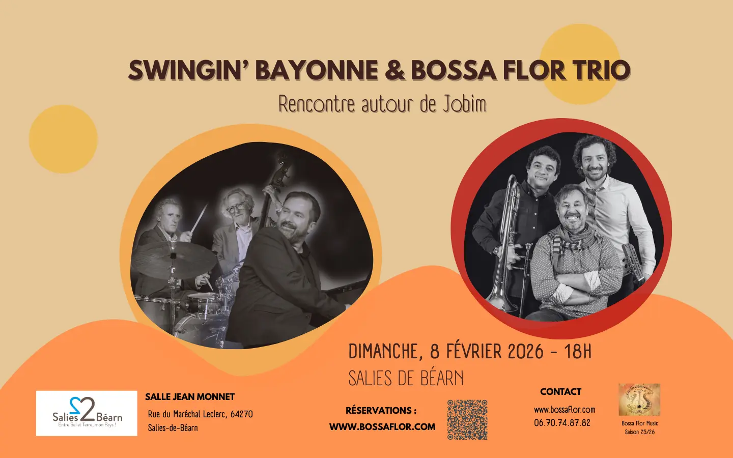 Trio Swingin Bayonne et Bossa Flor Music