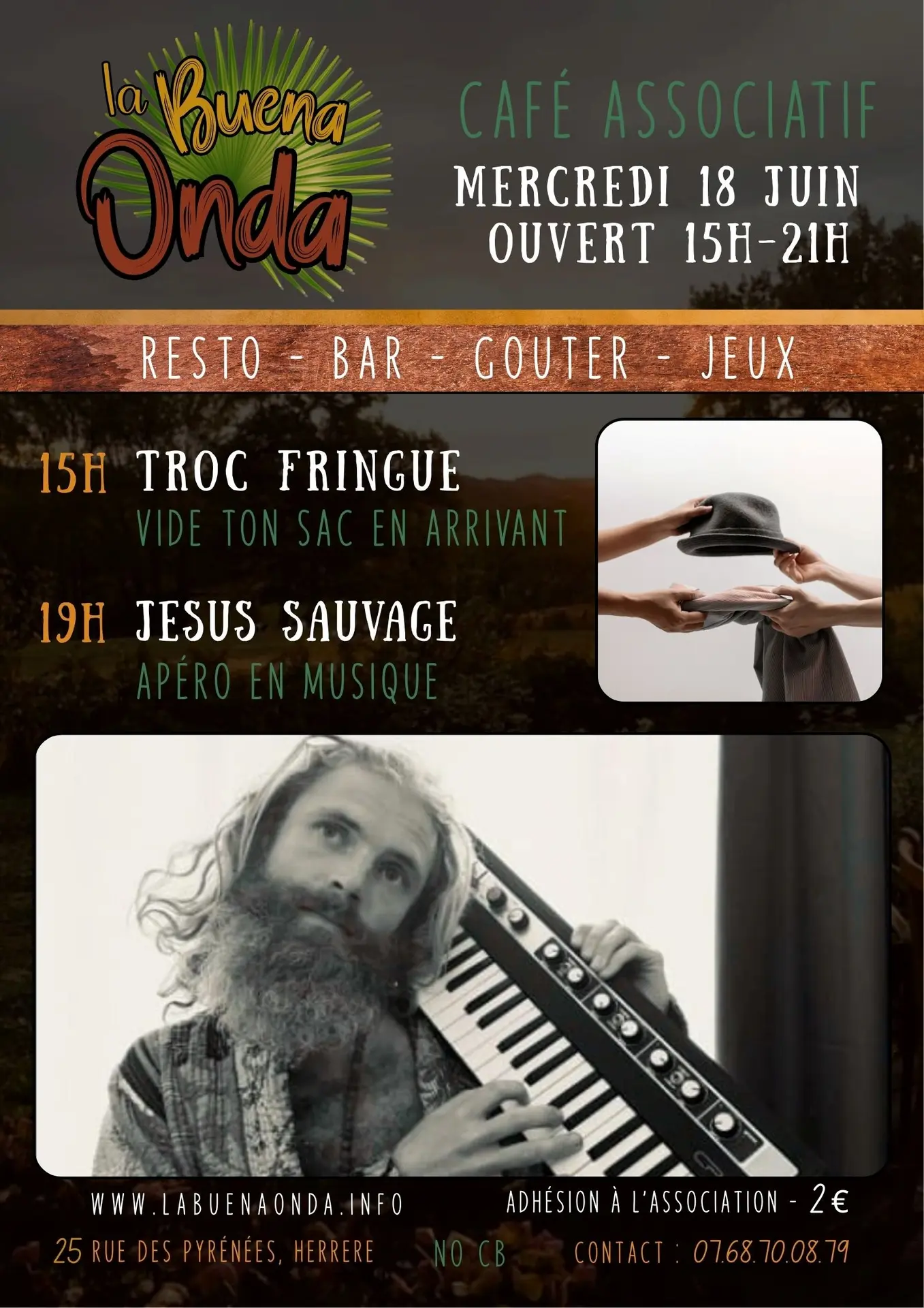 Troc de fringue et apéro musical